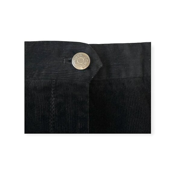 J Crew Stretch Corduroy Skirt, Size 12P, Black - Picture 4 of 8